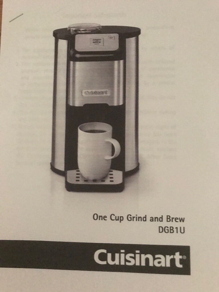 cup grind and brew coffee machine 